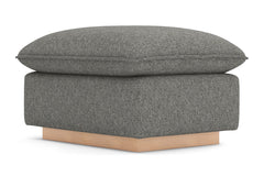 Olivia Ottoman :: Leg Finish: Natural / Size: 23x30