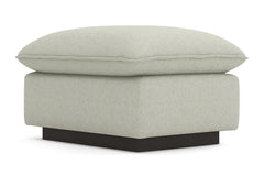 Olivia Ottoman :: Leg Finish: Espresso / Size: 23x30