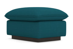 Olivia Ottoman :: Leg Finish: Espresso / Size: 23x30