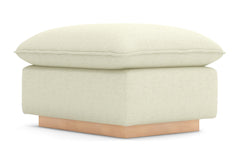Olivia Ottoman :: Leg Finish: Natural / Size: 23x30