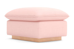 Olivia Ottoman :: Leg Finish: Natural / Size: 23x30