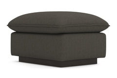 Olivia Ottoman :: Leg Finish: Espresso / Size: 23x30