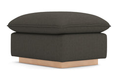 Olivia Ottoman :: Leg Finish: Natural / Size: 23x30