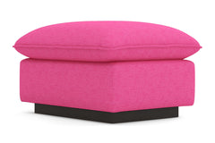 Olivia Ottoman :: Leg Finish: Espresso / Size: 23x30