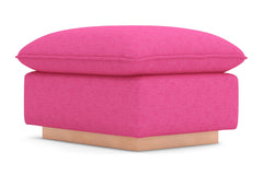 Olivia Ottoman :: Leg Finish: Natural / Size: 23x30