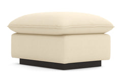 Olivia Ottoman :: Leg Finish: Espresso / Size: 23x30