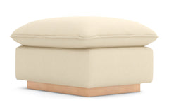 Olivia Ottoman :: Leg Finish: Natural / Size: 23x30