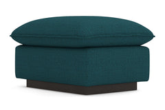 Olivia Ottoman :: Leg Finish: Espresso / Size: 23x30