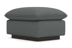 Olivia Ottoman :: Leg Finish: Espresso / Size: 23x30