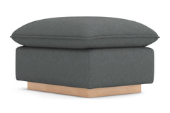 Olivia Ottoman :: Leg Finish: Natural / Size: 23x30