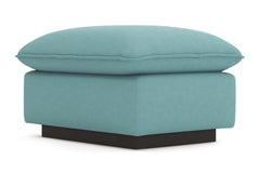 Olivia Ottoman :: Leg Finish: Espresso / Size: 23x30