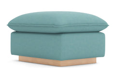 Olivia Ottoman :: Leg Finish: Natural / Size: 23x30