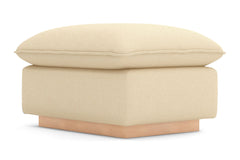 Olivia Ottoman :: Leg Finish: Natural / Size: 23x30
