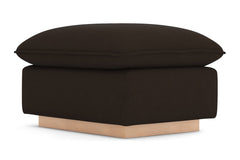 Olivia Ottoman :: Leg Finish: Natural / Size: 23x30