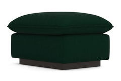 Olivia Ottoman :: Leg Finish: Espresso / Size: 23x30