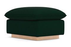 Olivia Ottoman :: Leg Finish: Natural / Size: 23x30