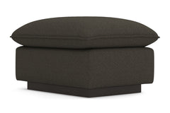 Olivia Ottoman :: Leg Finish: Espresso / Size: 23x30