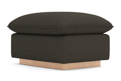 Olivia Ottoman :: Leg Finish: Natural / Size: 23x30