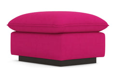 Olivia Ottoman :: Leg Finish: Espresso / Size: 23x30