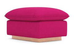 Olivia Ottoman :: Leg Finish: Natural / Size: 23x30