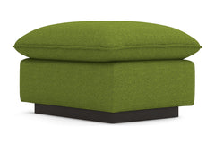 Olivia Ottoman :: Leg Finish: Espresso / Size: 23x30