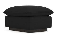 Olivia Ottoman :: Leg Finish: Espresso / Size: 23x30