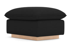 Olivia Ottoman :: Leg Finish: Natural / Size: 23x30