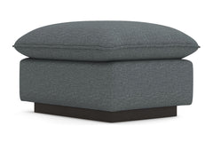 Olivia Ottoman :: Leg Finish: Espresso / Size: 23x30