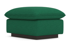 Olivia Ottoman :: Leg Finish: Espresso / Size: 23x30