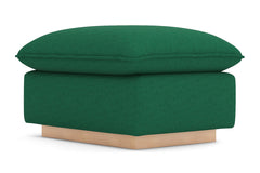 Olivia Ottoman :: Leg Finish: Natural / Size: 23x30