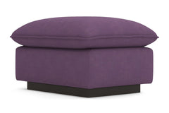 Olivia Ottoman :: Leg Finish: Espresso / Size: 23x30