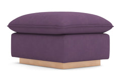 Olivia Ottoman :: Leg Finish: Natural / Size: 23x30