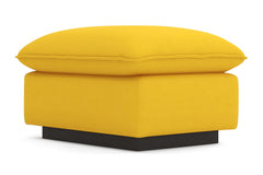 Olivia Ottoman :: Leg Finish: Espresso / Size: 23x30