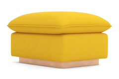 Olivia Ottoman :: Leg Finish: Natural / Size: 23x30