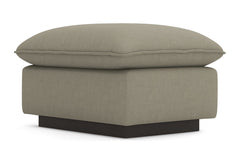 Olivia Ottoman :: Leg Finish: Espresso / Size: 23x30