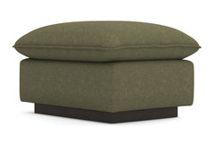 Olivia Ottoman :: Leg Finish: Espresso / Size: 23x30