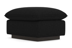 Olivia Ottoman :: Leg Finish: Espresso / Size: 23x30