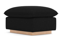 Olivia Ottoman :: Leg Finish: Natural / Size: 23x30