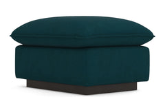 Olivia Ottoman :: Leg Finish: Espresso / Size: 23x30