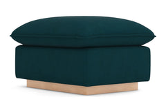 Olivia Ottoman :: Leg Finish: Natural / Size: 23x30
