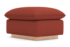 Olivia Ottoman :: Leg Finish: Natural / Size: 23x30