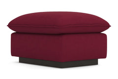 Olivia Ottoman :: Leg Finish: Espresso / Size: 23x30