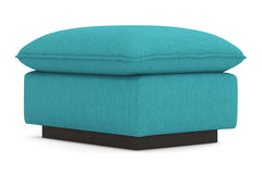 Olivia Ottoman :: Leg Finish: Espresso / Size: 23x30