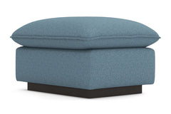 Olivia Ottoman :: Leg Finish: Espresso / Size: 23x30