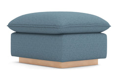 Olivia Ottoman :: Leg Finish: Natural / Size: 23x30