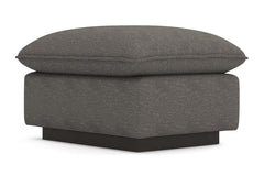 Olivia Ottoman :: Leg Finish: Espresso / Size: 23x30