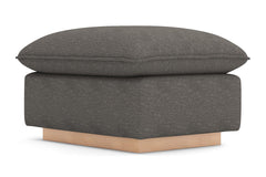 Olivia Ottoman :: Leg Finish: Natural / Size: 23x30