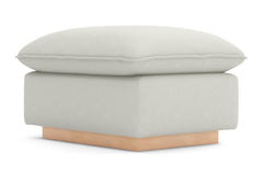 Olivia Ottoman :: Leg Finish: Natural / Size: 23x30