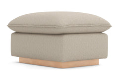 Olivia Ottoman :: Leg Finish: Natural / Size: 23x30
