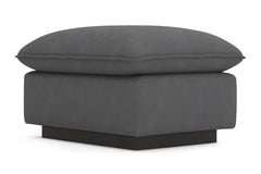 Olivia Ottoman :: Leg Finish: Espresso / Size: 23x30